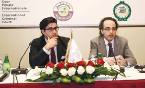 Original Gulf Times clipping: Arab countries urged to become members of criminal court